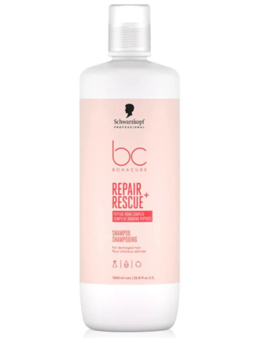 BONACURE REPAIR RESCUE+ Schampo, 1000 ml