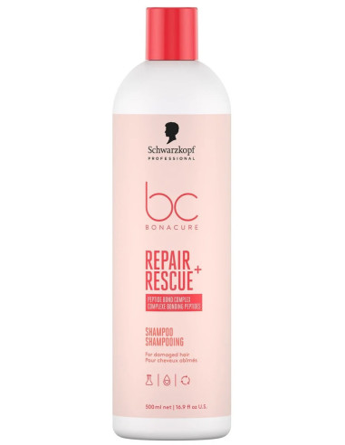 BONACURE REPAIR RESCUE+ Schampo, 500 ml