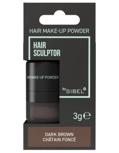 SIBEL HS Hårmakeuppuder 3g Mörkbrun