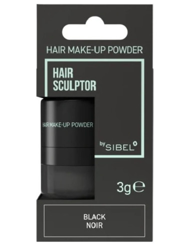 SIBEL HS Hårmakeuppuder 3g Svart