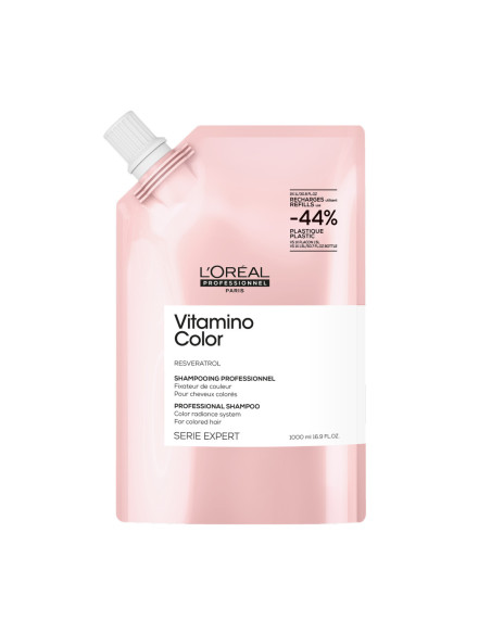L’Oréal Professionnel Serie Expert Vitamino Color schamporefill för färgat hår, 1000 ml