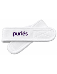 Purlés vitt hårband med...