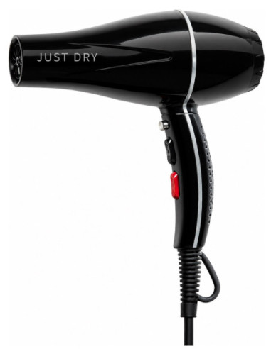 Efalock JUST DRY hårtork — svart,...