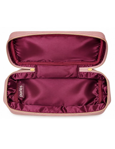 Purlés necessär 22 × 8 × 12 cm, ljuslila