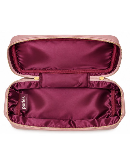 Purlés necessär 22 × 8 × 12 cm, ljuslila