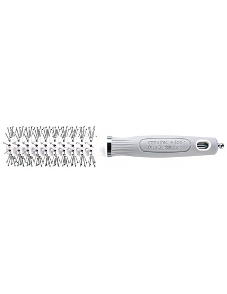 Tunnel brush OLIVIA GARDEN TURBO VENT PRO, nylon bristles, ceramic, with ion,  antistatic,  Ø 22mm