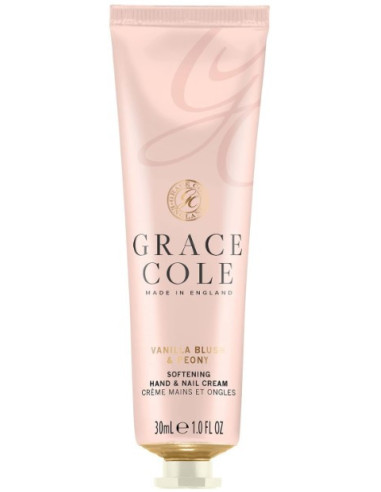 GRACE COLE Hand and nail cream, Pink vanilla / Peony 30ml