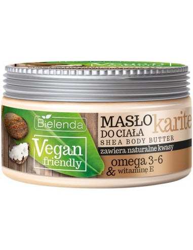 VEGAN FRIENDLY Body Butter, Nourishing, With Shi Butter 250ml