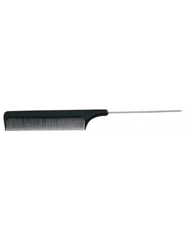 Easy Proffessional comb with small cloves and a needle-shaped handle, plastic.