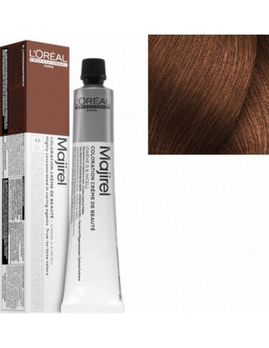 Majirel Absolu 7.35 krēmveida krāsa matu skaistumam: neierobežoti toņi, dziļa kopšana L'Oreal Professionnel Majirel Absolu 50ml