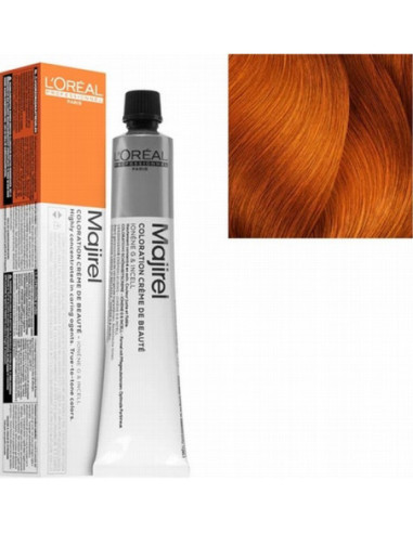 Majirel Absolu 7.43 krēmveida krāsa matu skaistumam: neierobežoti toņi, dziļa kopšana L'Oreal Professionnel Majirel Absolu 50ml