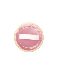 Puderkudde, rund, velour,...