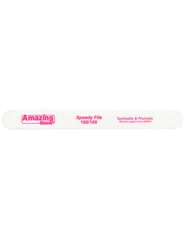 Nagelfil, 18 cm, vit, rosa mitt,...