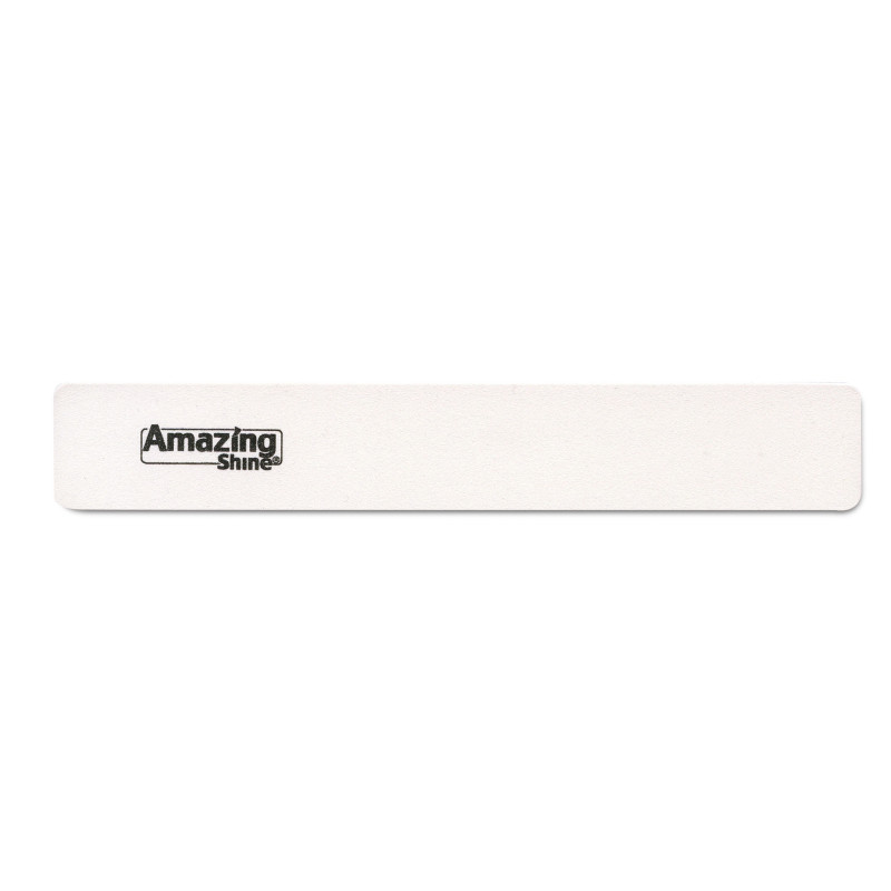 Nail file 80/80, white, white center Jumbo White, 1 pc.