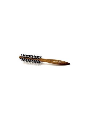 Round Brushing brush HERCULES SÄGEMANN with wild boar and polyamide bristles, wood, Ø 11/40 mm