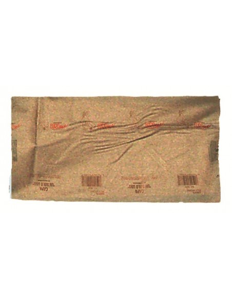 Hårfärgnings- och stylingkappa, engångs, plast, lång, guld, 90 cm x 118 cm, 30 st./förpackning.