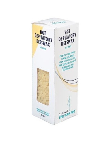 Varmt bivax i pärlor, honung, 250 ml