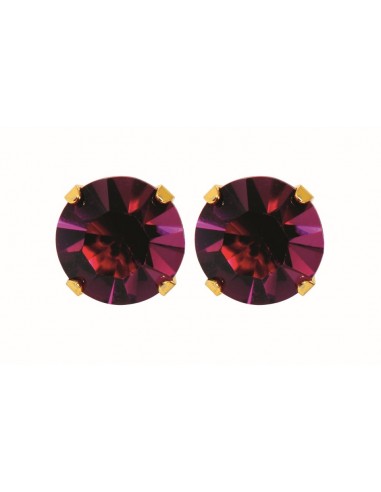 Fashion Sense Auskariņi G/P 8MM AMETHYST TIF pāris