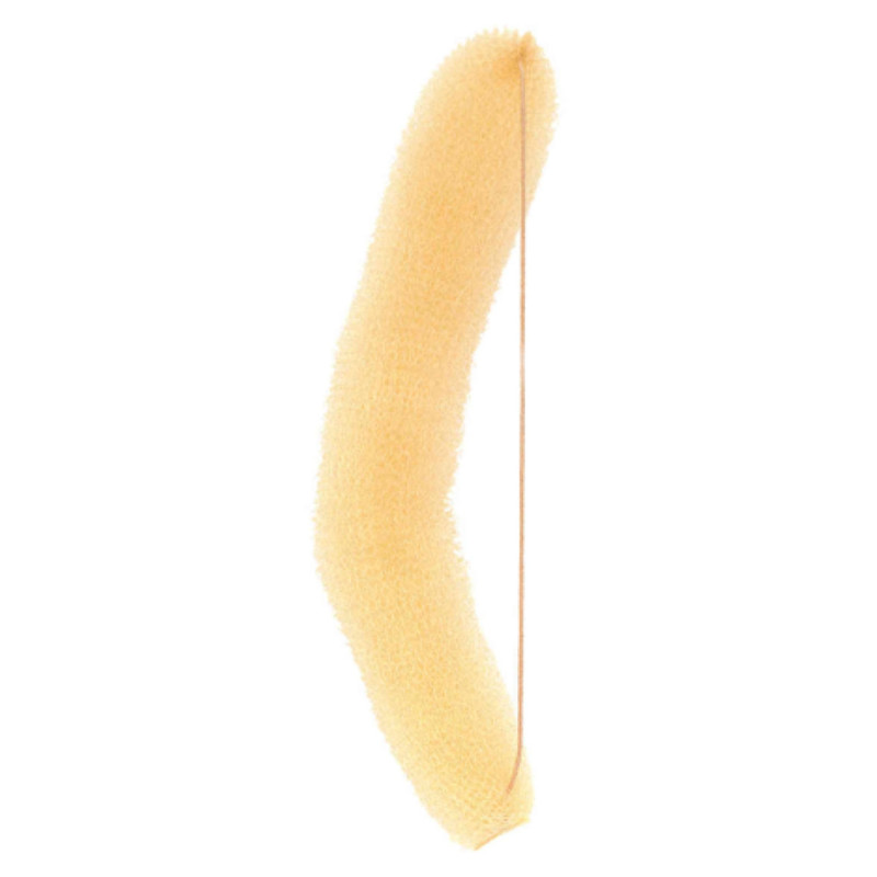 Hårknut, rulle med resår, blond, 23...