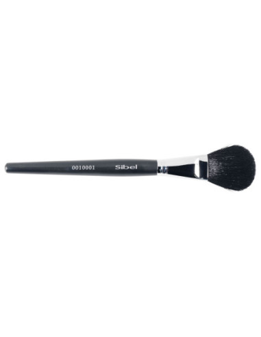 Powder brush and rouge, round, 1pc.