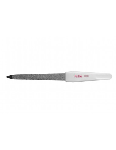 Nagelfil Safir, metall, 15 cm, vitt...