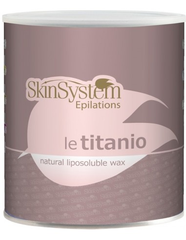 SkinSystem Chocolate Wax with Depilation with Titanium Dioxide 800ml