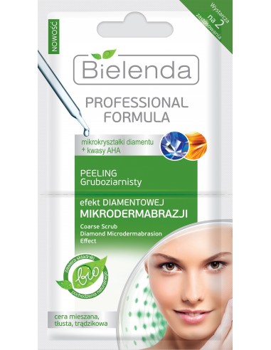 PROF FORMULA Face scrub with diamond-dermabrasion effect 2x5g