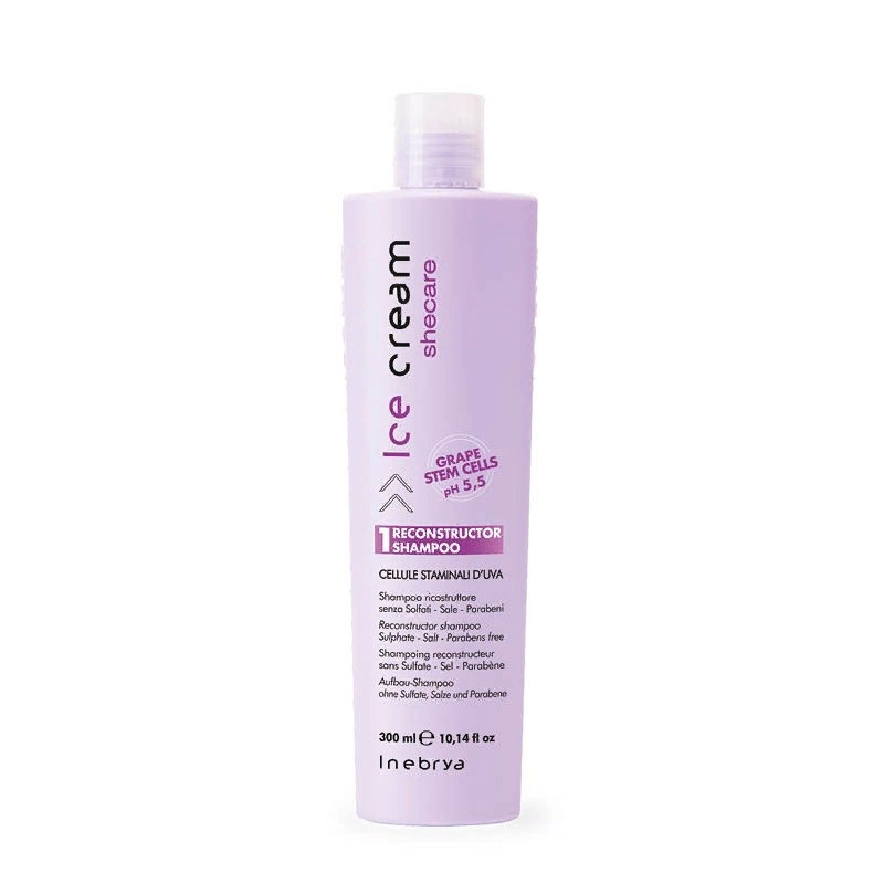 Inebrya Ice Cream SheCare Reconstructor Shampoo 300ml