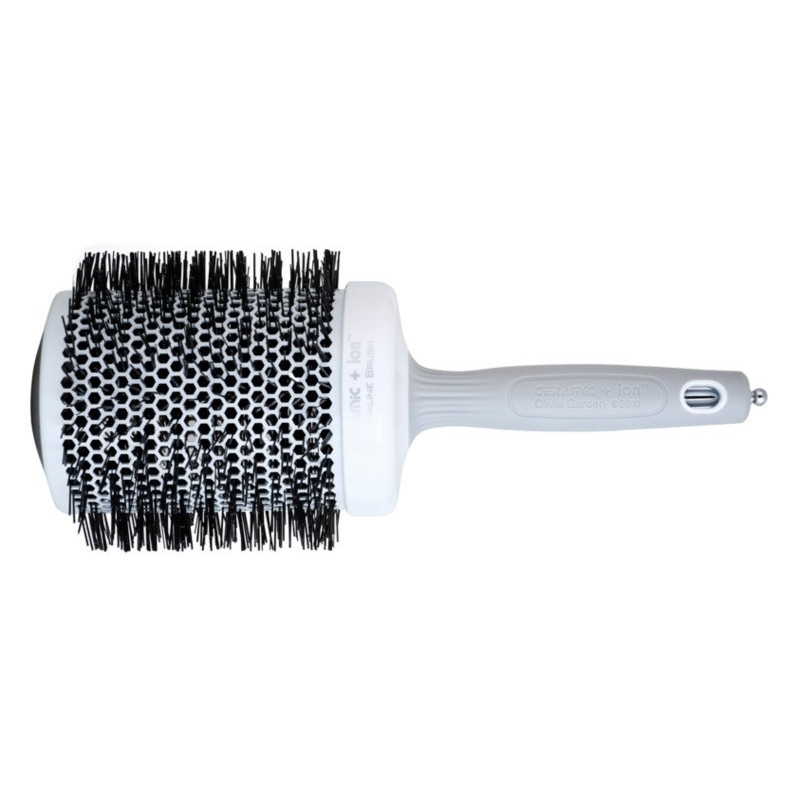 Thermal brush OLIVIA GARDEN, ceramic, nylon, with ionic, antistatic, Ø 80mm