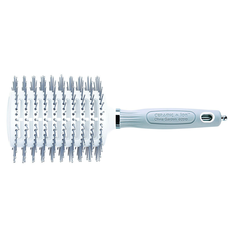 Tunnel brush OLIVIA GARDEN TURBO VENT PRO, nylon bristles, ceramic, with ion,  antistatic,  Ø 45mm