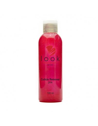 LOOK kutikulas noņēmējs, pink (roza) 100ml