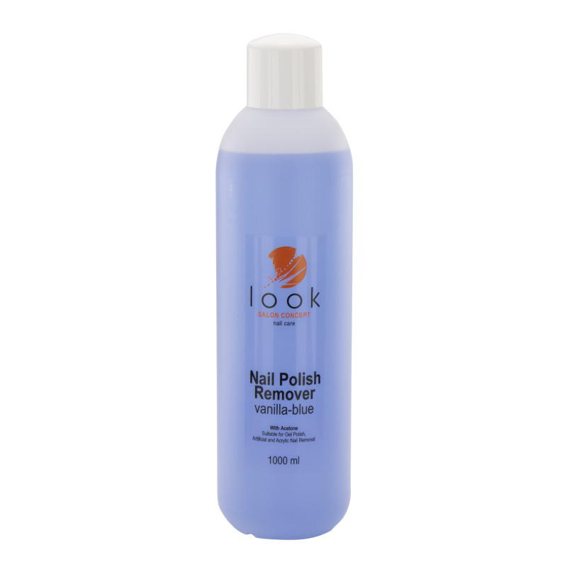 LOOK nagu lakas noņēmējs, ar acetonu, Vanilla Blue 1000ml