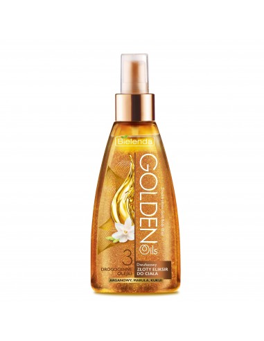 GOLDEN OILS Eliksīrs ķermenim 2-fāžu, bronzējošs 150ml