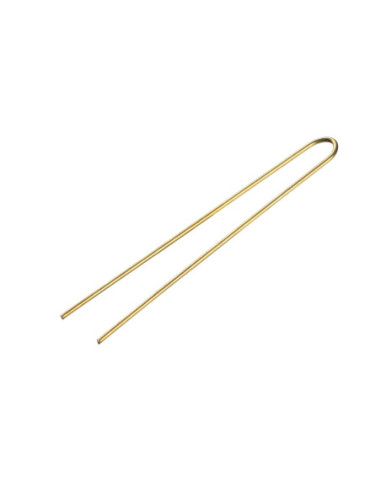 Bobby pins, smooth, 45mm, gold, 500g