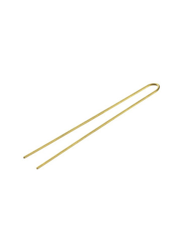 Hårnålar, släta, 65 mm, guld, 500 g