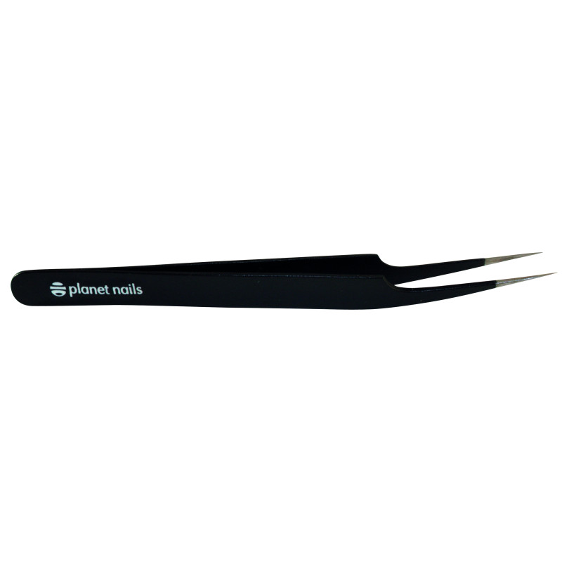 Pincett med spetsig spets, svart 13 cm.