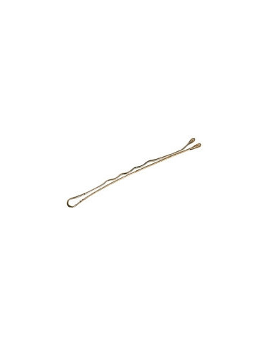 Hårspännen, vågiga, 7 cm, guld 500...