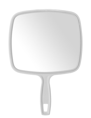 Spegel med handtag, rektangulär,...