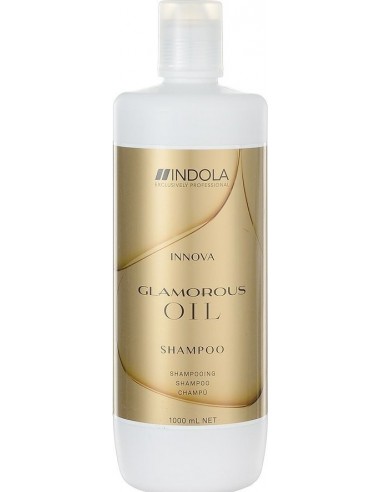 Indola Glamorous Oil šampūns matu mirdzumam un vitalitātei 1000 ml