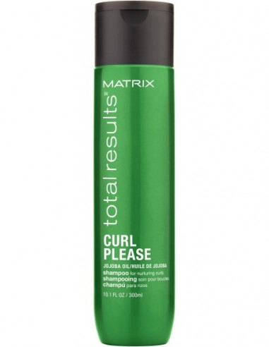 MATRIX TOTAL RESULTS CURL PLEASE JOJOBA OIL SHAMPOO FOR NURTURED CURLS 300ML