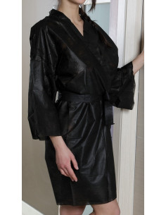 Kimono med ficka, non-woven...
