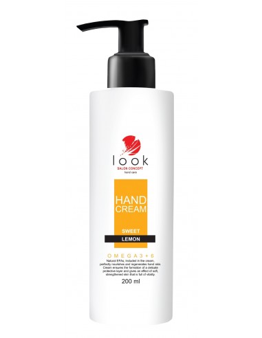 LOOK Cream for dry skin, rejuvenating, lemon 200ml