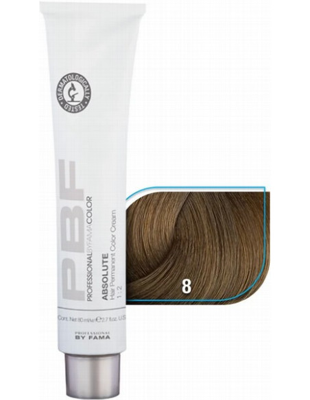PBFcolor 8 light blonde, matu krāsa 80ml