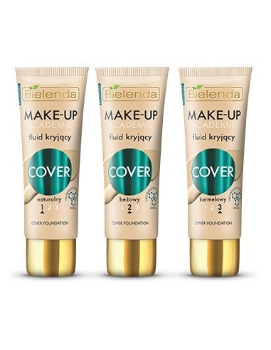 Make-Up Academie Cover Fluid Covering, N.1 -natural 30 g