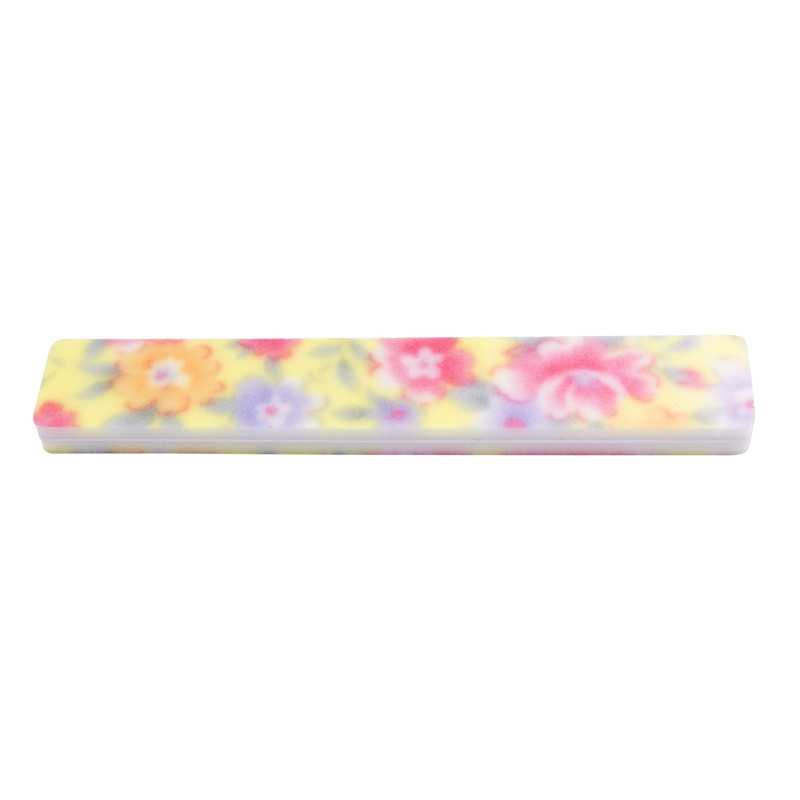 Nagelfil, rak, bred, blommotiv,...