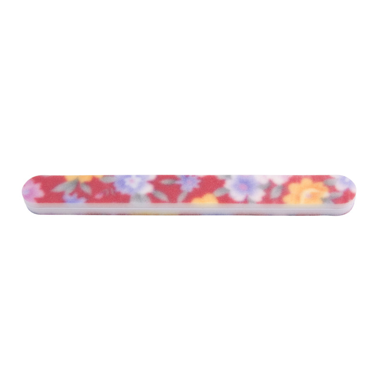 Nagelfil, rak, blommotiv,...