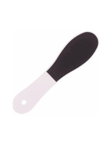File for a pedicure with a handle, plastic, white, 1pc.