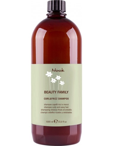 NOOK ECOBeauty Šampūns elastībai,dziļi mitrinošs CURL 1000ml