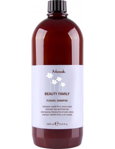 NOOK ECOBeauty Šampūns apjomam, mitrinošs FLY&amp,VOL 1000ml