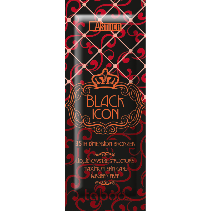Taboo Black Icon brun utan sol-kräm 15ml
